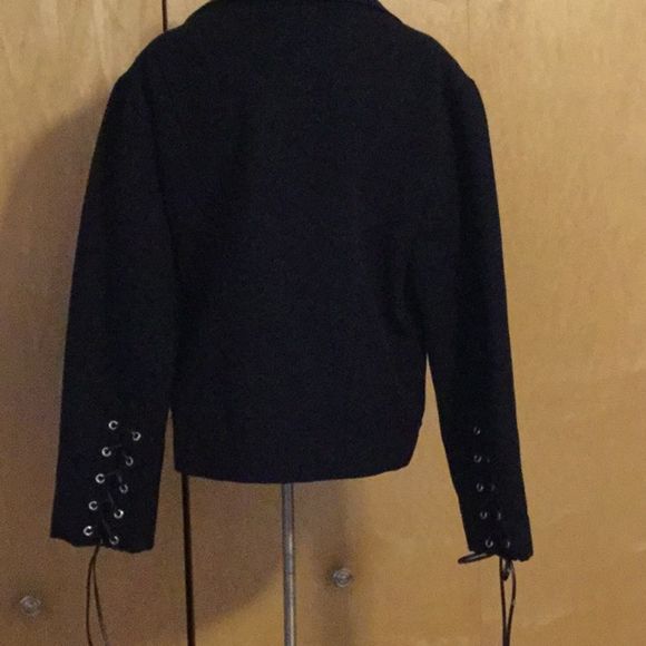 IRO asymmetric black jacket - Picture 6 of 8